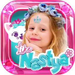 Ícone de Like Nastya: Jogos e Vídeos
